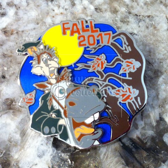 Disney Parks Sleepy Hollow Pin Adventures of Ichabod and Mr Toad Fall 2017 - Picture 3 of 5